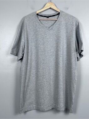 Public Rec Men's Pima Cotton Blend V-Neck Gray Tee Shirt Size XXL; Casual